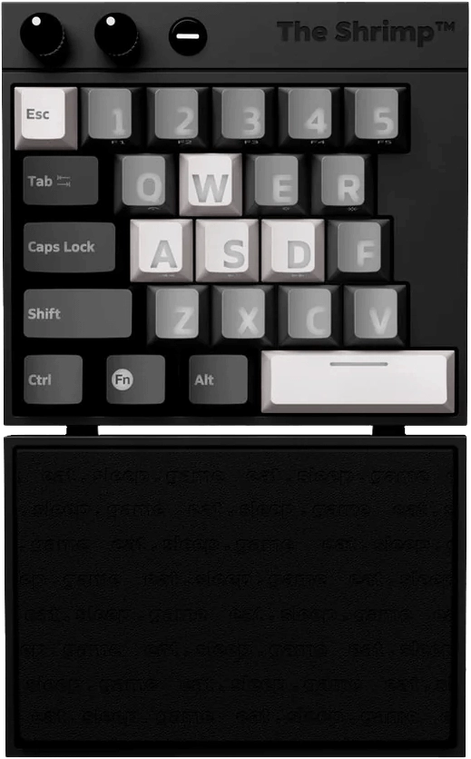 The Shrimp Model 1 Mini Gaming Keyboard - Monochrome  for sale in Emirates from Games2all