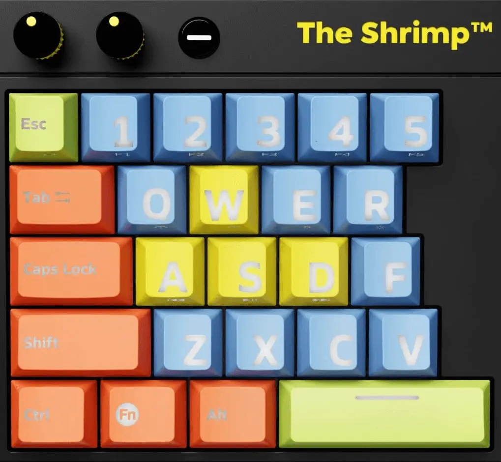 The Shrimp Model 1 Keyboard - Bomber  for sale in Emirates from Games2all