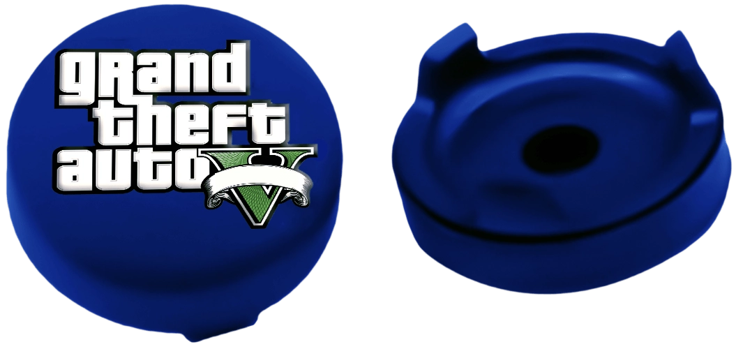 GTA V: Grand Theft Auto 5 Analog Freek and Grips for PS5 and PS4- Blue  for sale in Emirates from Games2all