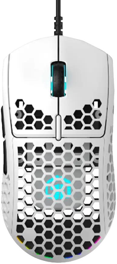 Gamertek GM16 Ultralight RGB Gaming Mouse - White  for sale in Emirates from Games2all