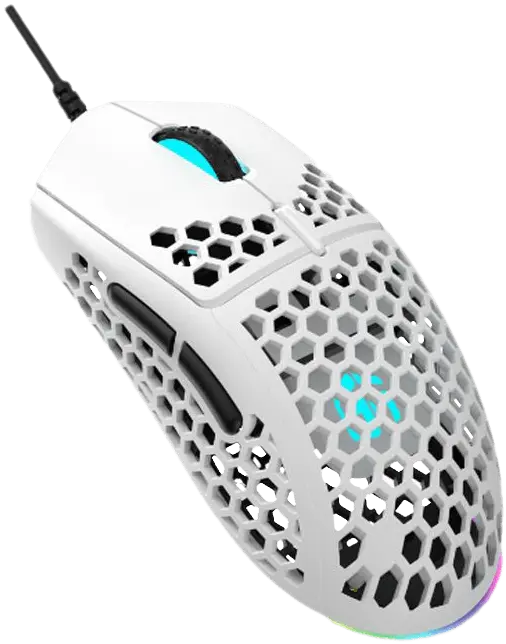 Gamertek GM16 Ultralight RGB Gaming Mouse - White  for sale in Emirates from Games2all