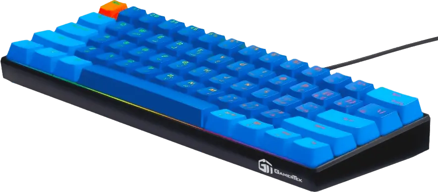 GamerTek GK60 Mini Pro Keyboard - Blue JAZZ  for sale in Emirates from Games2all