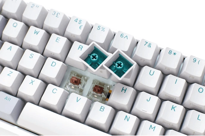 Ducky One 3 Mist Gaming Keyboard - White Cherry Brown Switch  for sale in Emirates from Games2all