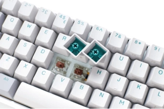 Ducky One 3 Mist Gaming Keyboard - White Cherry Brown Switch  for sale in Emirates from Games2all