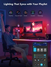 Govee Neon Gaming Desk RGB Rope Lights - 3m  for sale in Emirates from Games2all