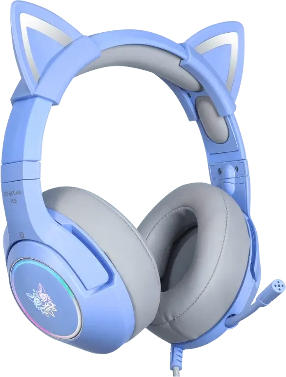 Onikuma K9 Wired RGB Gaming Headset - Blue  for sale in Emirates from Games2all