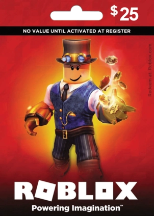 Roblox Card 25 USD Robux Key - United States