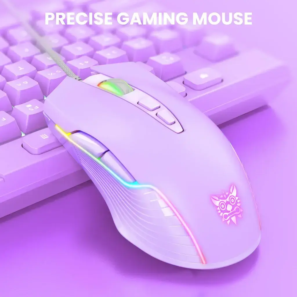 Onikuma CW905 RGB Gaming Mouse - Purple  for sale in Emirates from Games2all