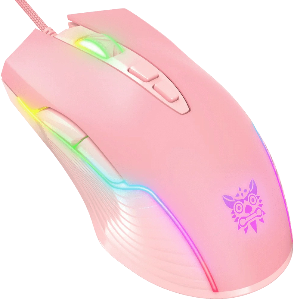 Onikuma CW905 RGB Gaming Mouse - Pink  for sale in Emirates from Games2all