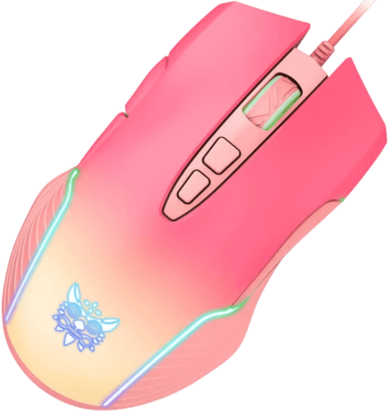 Onikuma CW905 RGB Gaming Mouse - Pink  for sale in Emirates from Games2all