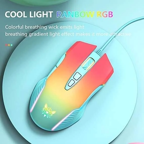 Onikuma CW905 RGB Gaming Mouse - Peach Gradient  for sale in Emirates from Games2all