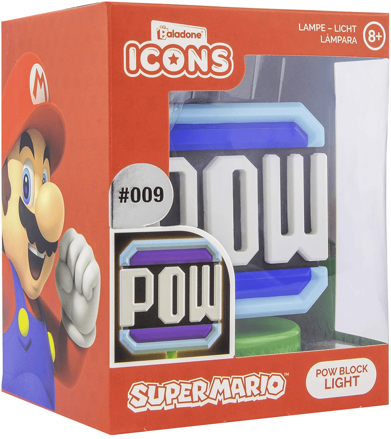 Paladone Super Mario: POW Block Icon Light  for sale in Emirates from Games2all