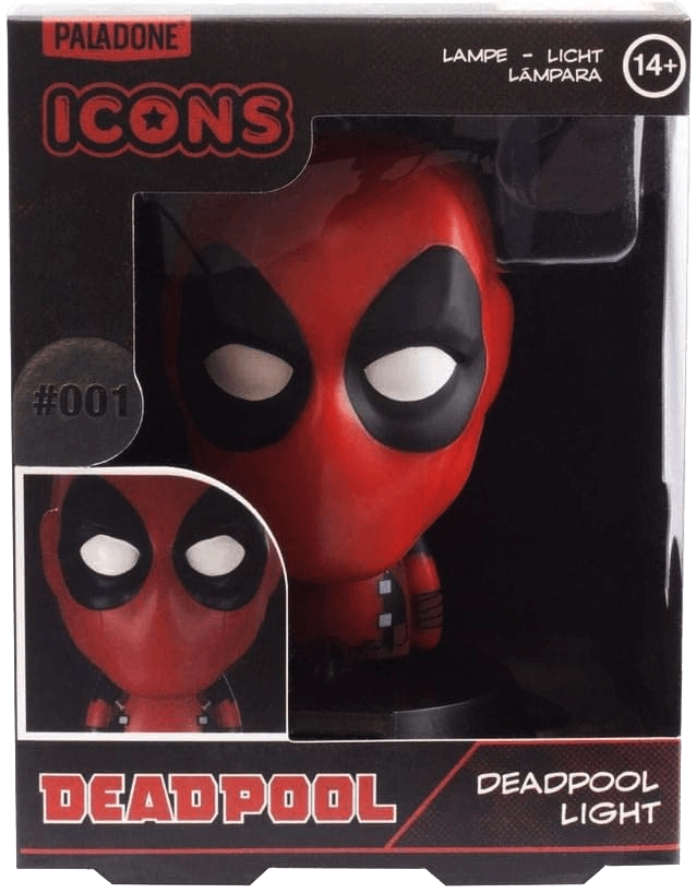 Paladone Marvel Deadpool Icon Light - 11 cm  for sale in Emirates from Games2all