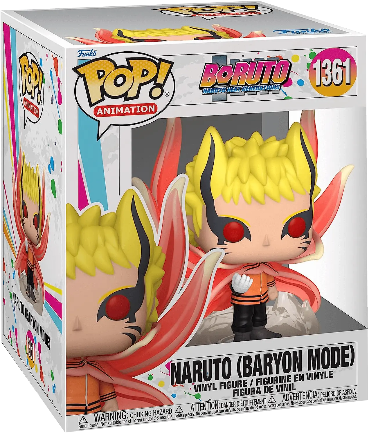 Funko Pop! Naruto (Baryon Mode) (Glows in the Dark)  for sale in Emirates from Games2all