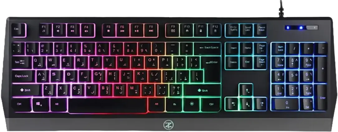 TechnoZone E 5 Wired Gaming Membrane Keyboard