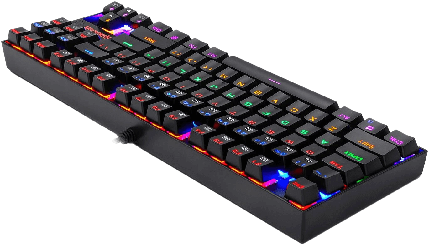 Redragon K552 Rainbow Kumara Mechanical Wired Gaming Keyboard - Red Linear Switch  for sale in Emirates from Games2all