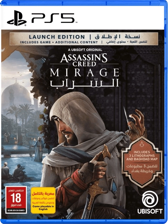 Assassin's Creed Mirage - Arabic - Launch Edition - PS5  for sale in Emirates from Games2all