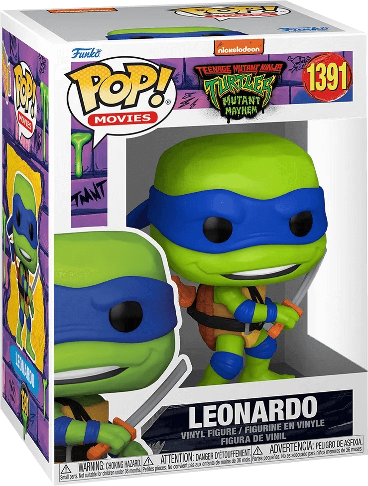 Funko Pop! Movies: Teenage Mutant Ninja Turtle - Leonardo  for sale in Emirates from Games2all