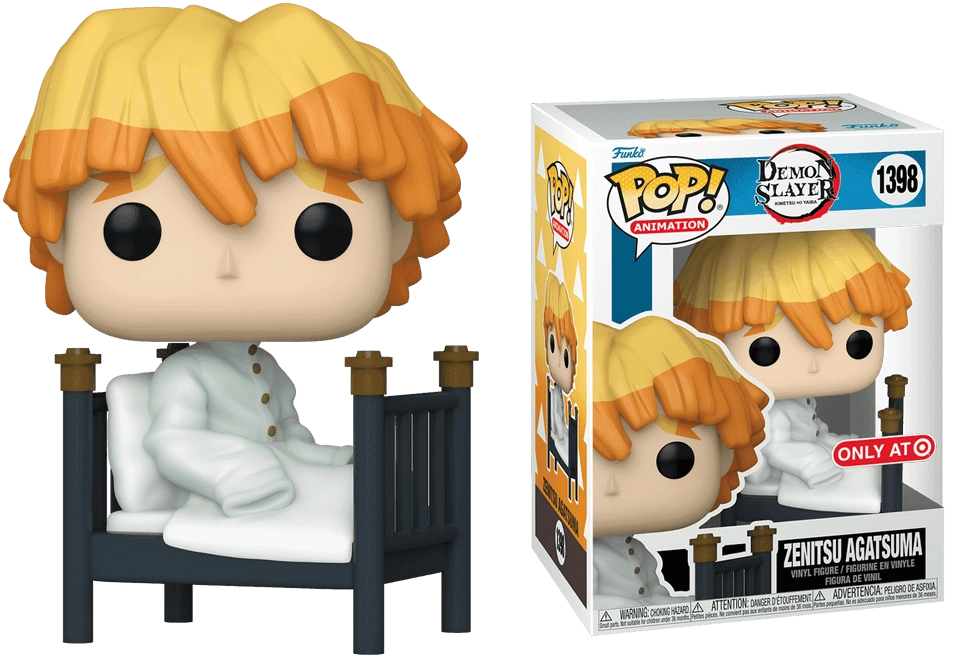 Funko Pop! Anime: Demon Slayer - Zenitsu Agatsuma in Bed  for sale in Emirates from Games2all