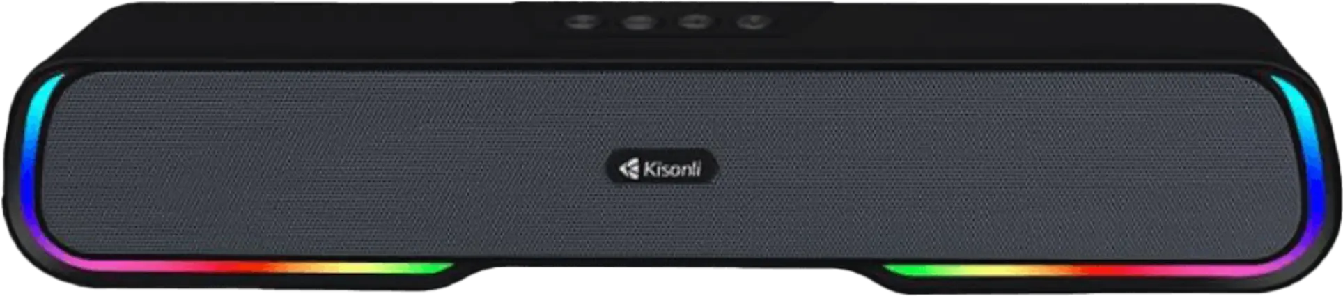 Kisonli LED-913 Bluetooth Karaoke Soundbar Speaker - Grey