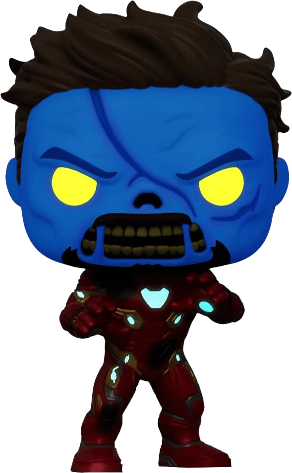 Funko Pop! Marvel: What If...? Zombie Iron Man (Glows in the Dark)  for sale in Emirates from Games2all