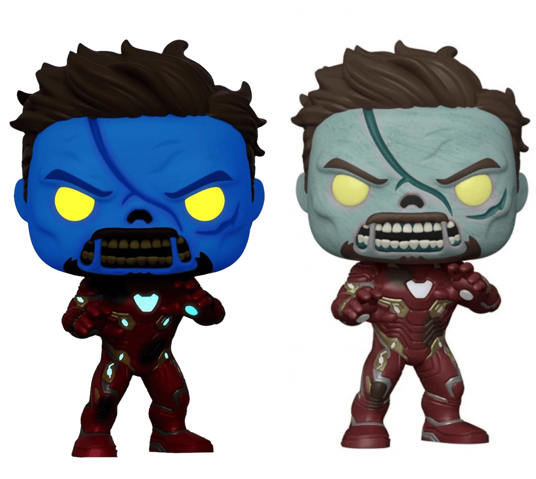 Funko Pop! Marvel: What If...? Zombie Iron Man (Glows in the Dark)  for sale in Emirates from Games2all