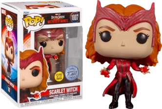 Funko Pop! Marvel: Doctor Strange Multiverse of Madness - Scarlet Witch (Glows in the Dark)  for sale in Emirates from Games2all