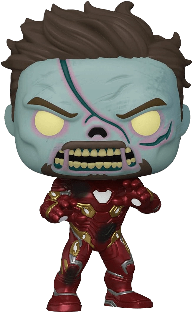 Funko Pop! Marvel: What If...? Zombie Iron Man (Glows in the Dark)  for sale in Emirates from Games2all