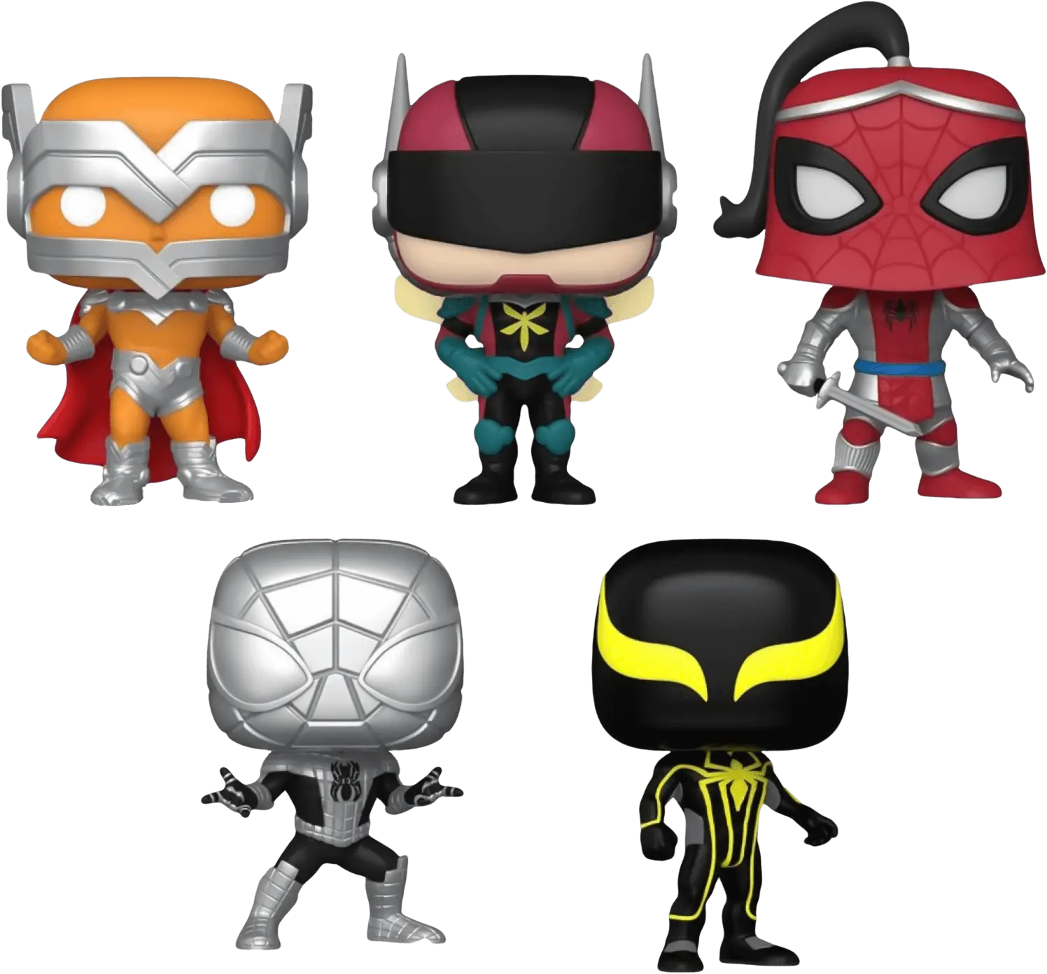 Funko Pop! Marvel: 5 Pieces Pk (Exc)  for sale in Emirates from Games2all