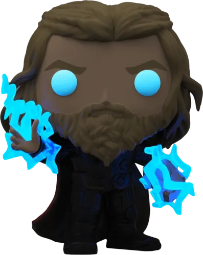 Funko Pop! Marvel: Avengers: End Game - Thor with Thunder (Glows in the Dark)