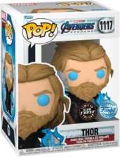 Funko Pop! Marvel: Avengers: End Game - Thor with Thunder (Glows in the Dark)