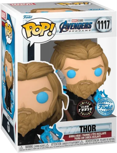 Funko Pop! Marvel: Avengers: End Game - Thor with Thunder (Glows in the Dark)