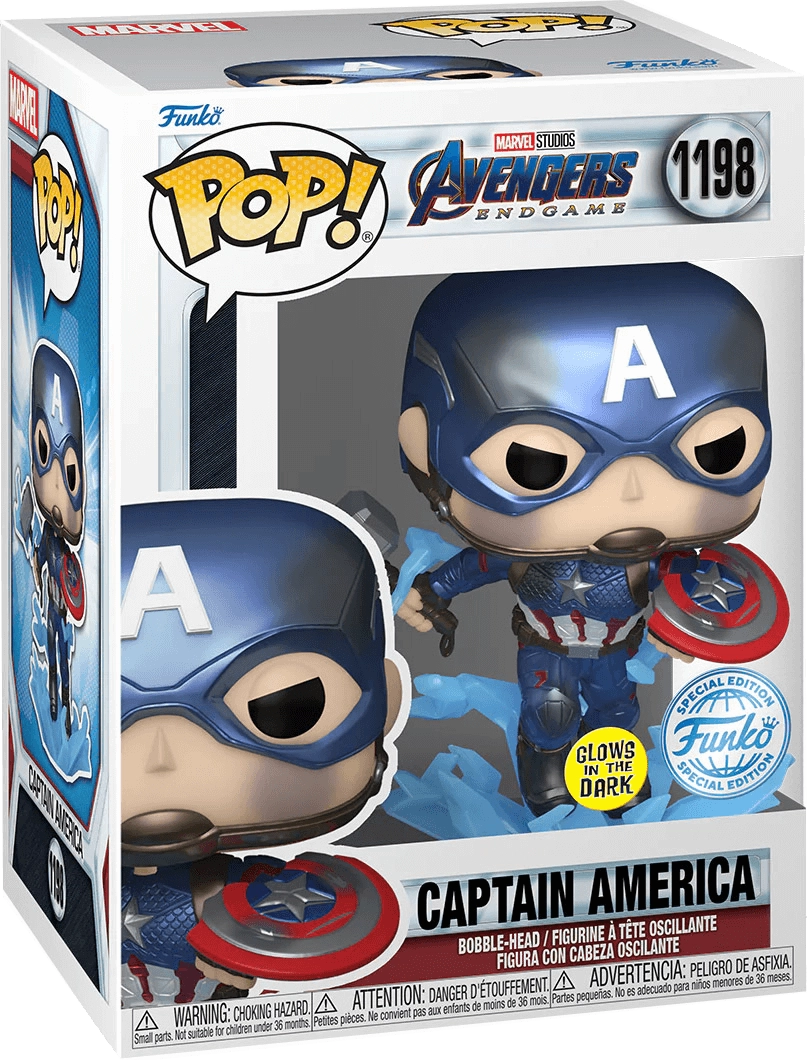 Funko Pop! Marvel: Avengers Endgame - Captain America w/ Hammer (GW)(Exc)  for sale in Emirates from Games2all