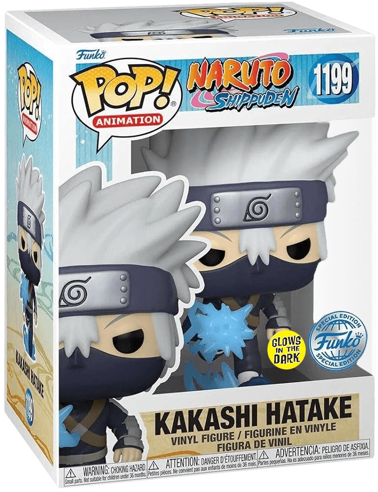 Funko Pop! Anime: Naruto - Young Kakashi (Glows in The Dark)  for sale in Emirates from Games2all