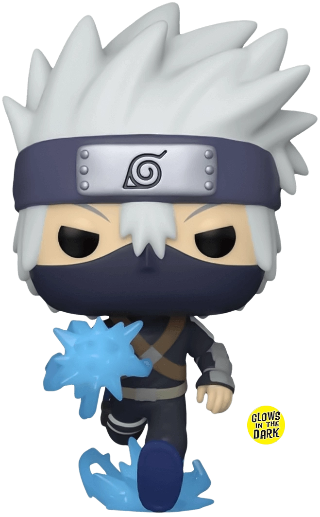 Funko Pop! Anime: Naruto - Young Kakashi (Glows in The Dark)  for sale in Emirates from Games2all