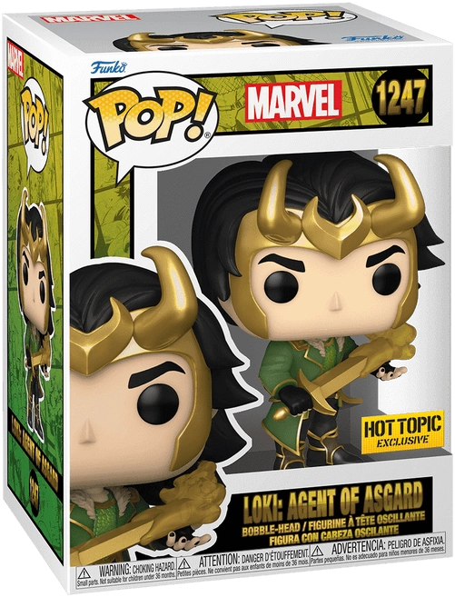 Funko Pop! Marvel: Agent of Asgard - Loki (Exc)  for sale in Emirates from Games2all