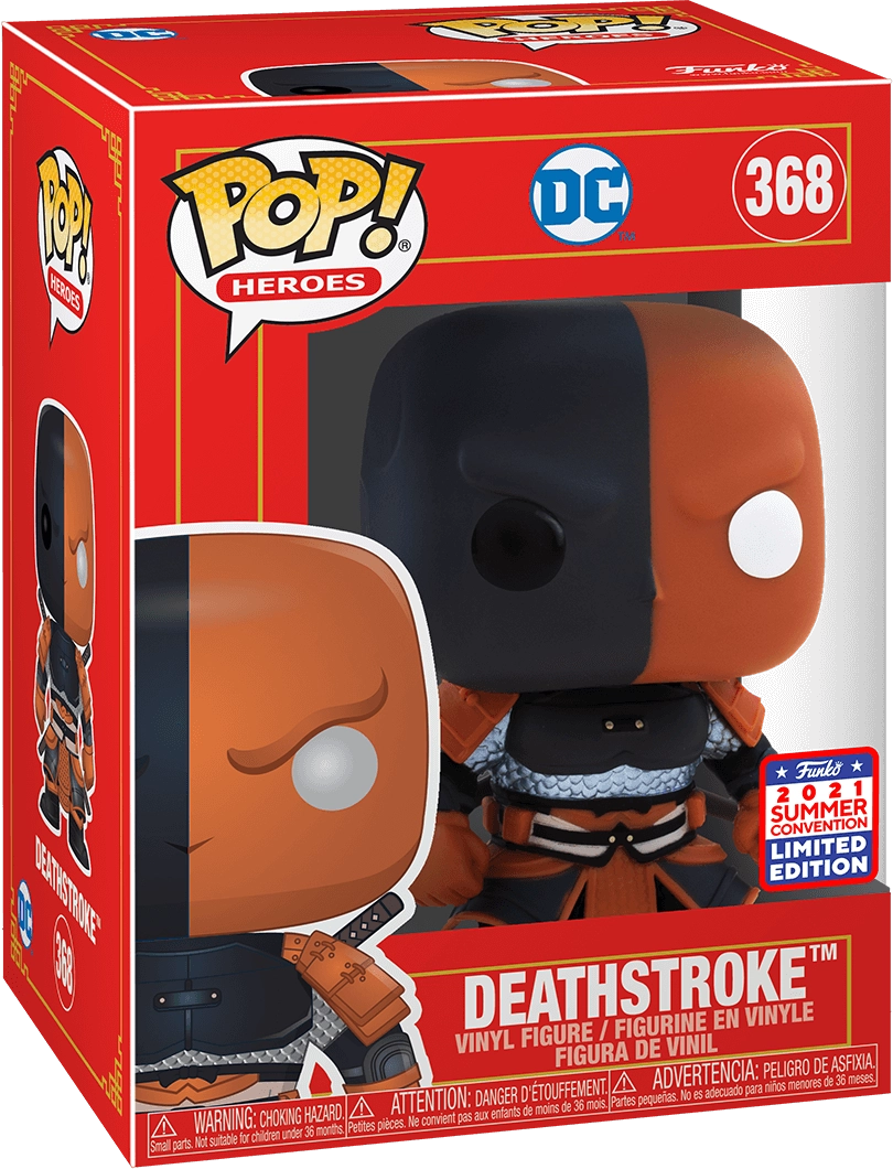 Funko Pop! Heroes: DC Imperial- Deathstroke (SDCC'21)  for sale in Emirates from Games2all