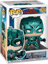 Funko Pop! Marvel: Captain Marvel - Star Commander  for sale in Emirates from Games2all