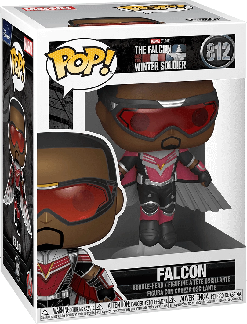 Funko Pop! Marvel: The Falcon and The Winter Soldier - Flying Falcon (812)  for sale in Emirates from Games2all