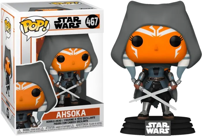 Funko Pop! Star Wars: The Mandalorian - Hooded Ahsoka with Dual Sabers (Exc)  for sale in Emirates from Games2all