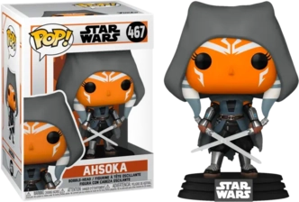 Funko Pop! Star Wars: The Mandalorian - Hooded Ahsoka with Dual Sabers (Exc)  for sale in Emirates from Games2all