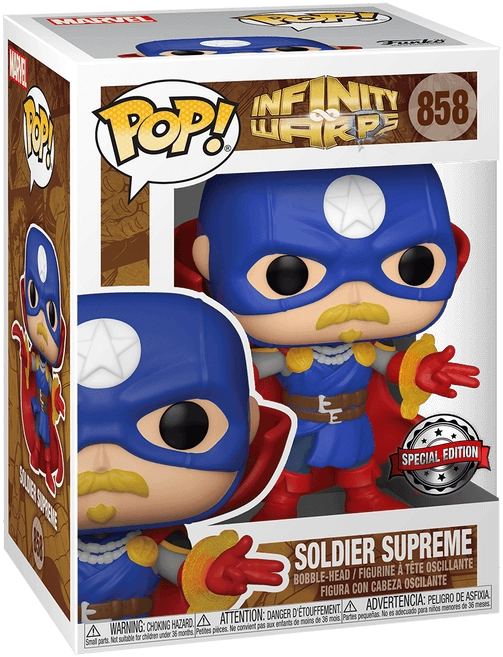 Funko Pop! Marvel: Infinity Warps- Soldier Supreme   for sale in Emirates from Games2all