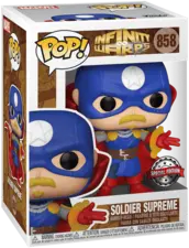 Funko Pop! Marvel: Infinity Warps- Soldier Supreme   for sale in Emirates from Games2all