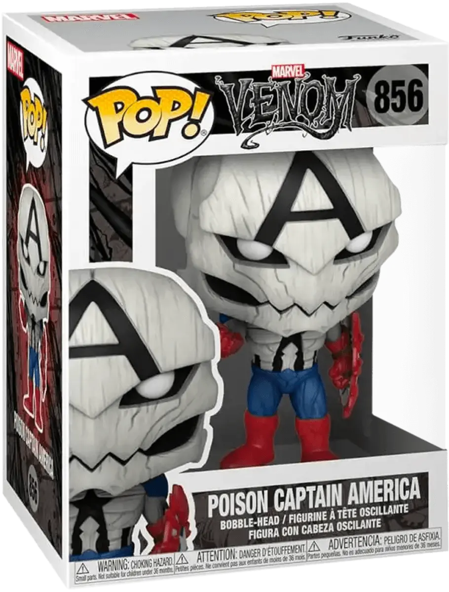 Funko Pop! Marvel: Comics- Poison Captain America (Exc)   for sale in Emirates from Games2all