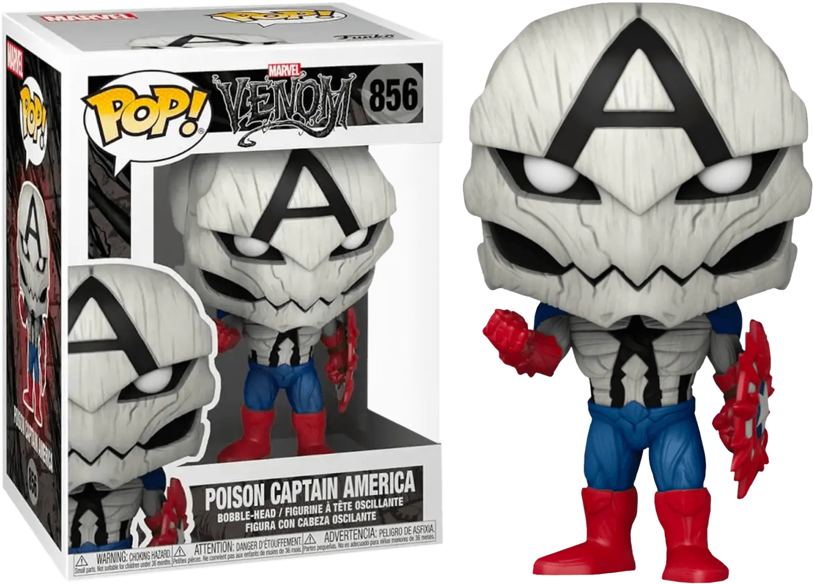 Funko Pop! Marvel: Comics- Poison Captain America (Exc)   for sale in Emirates from Games2all