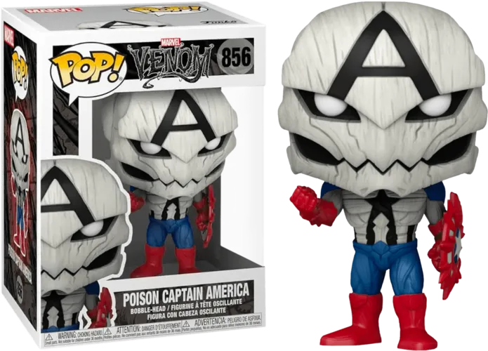 Funko Pop! Marvel: Comics- Poison Captain America (Exc) 