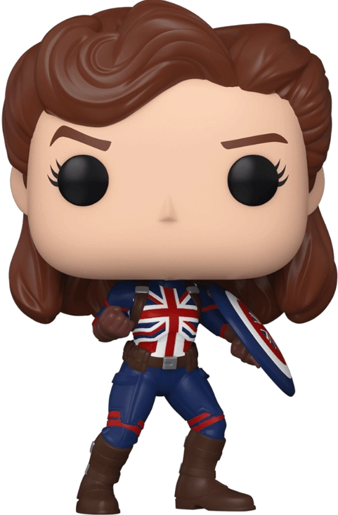 Funko Pop! Marvel: What If...? - Captain Carter Pose (Exc)  for sale in Emirates from Games2all