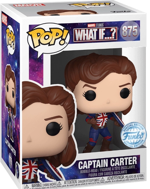 Funko Pop! Marvel: What If...? - Captain Carter Pose (Exc)  for sale in Emirates from Games2all