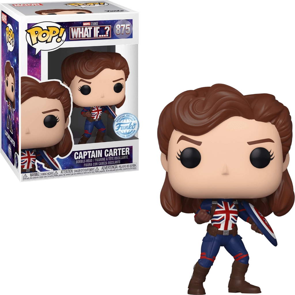 Funko Pop! Marvel: What If...? - Captain Carter Pose (Exc)  for sale in Emirates from Games2all