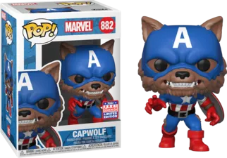 Funko Pop! Marvel: YOTS- Capwolf (SDCC'21)